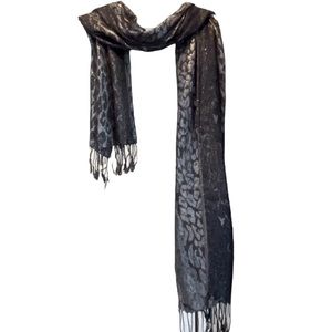 Black and Silver scarf